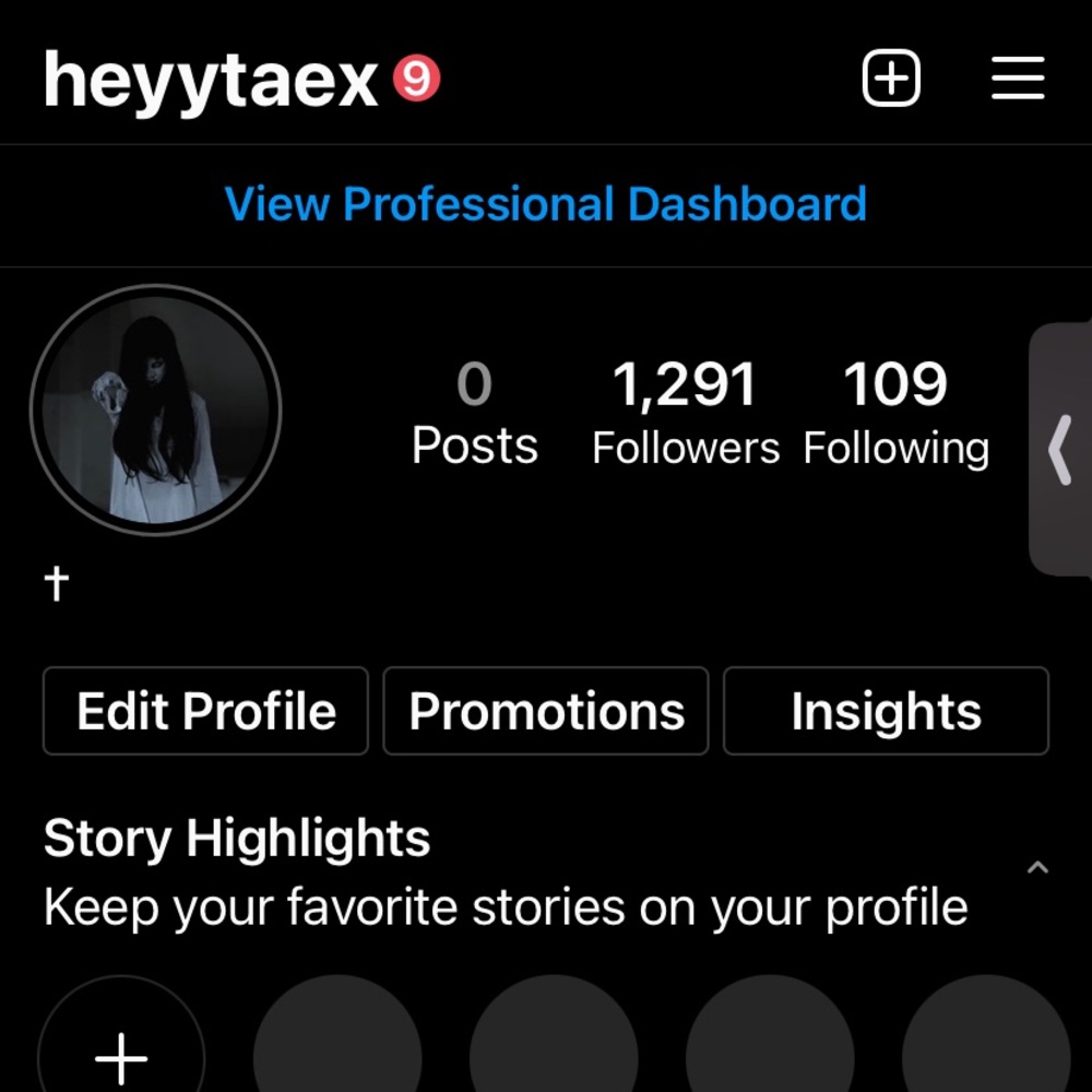 Instagram account